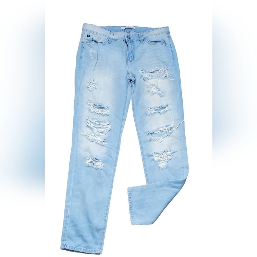 Kancan Estillo Light Wash Distressed Jeans